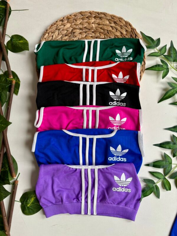 Conjunto deportivo adidas malla+top - Image 4