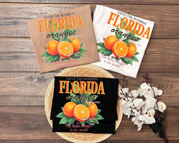Playera oversize florida orange - Image 2