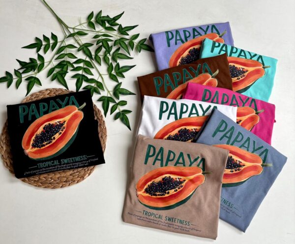 Playera Oversize Papaya - Image 2
