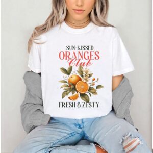 Playera Oversize Oranges