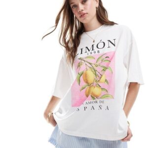 Playera Oversize Limón 1998