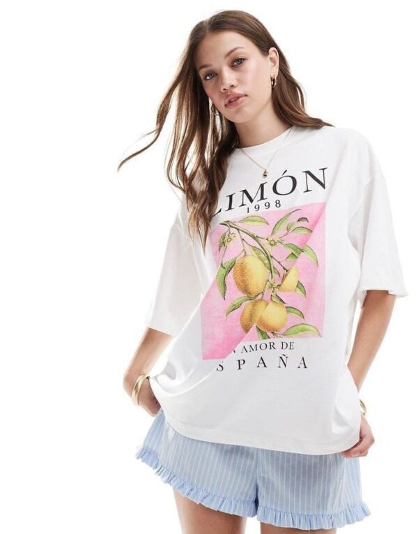 Playera Oversize Limón 1998