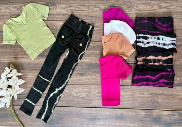 Coordinado Blusa Cuello Arabe Malla - Image 2