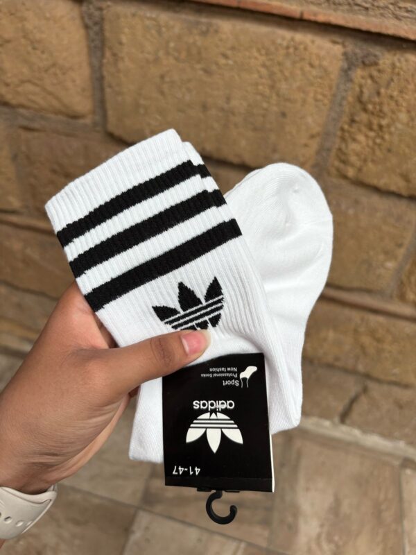 Calcetas Adidas blanco/negro - Image 2